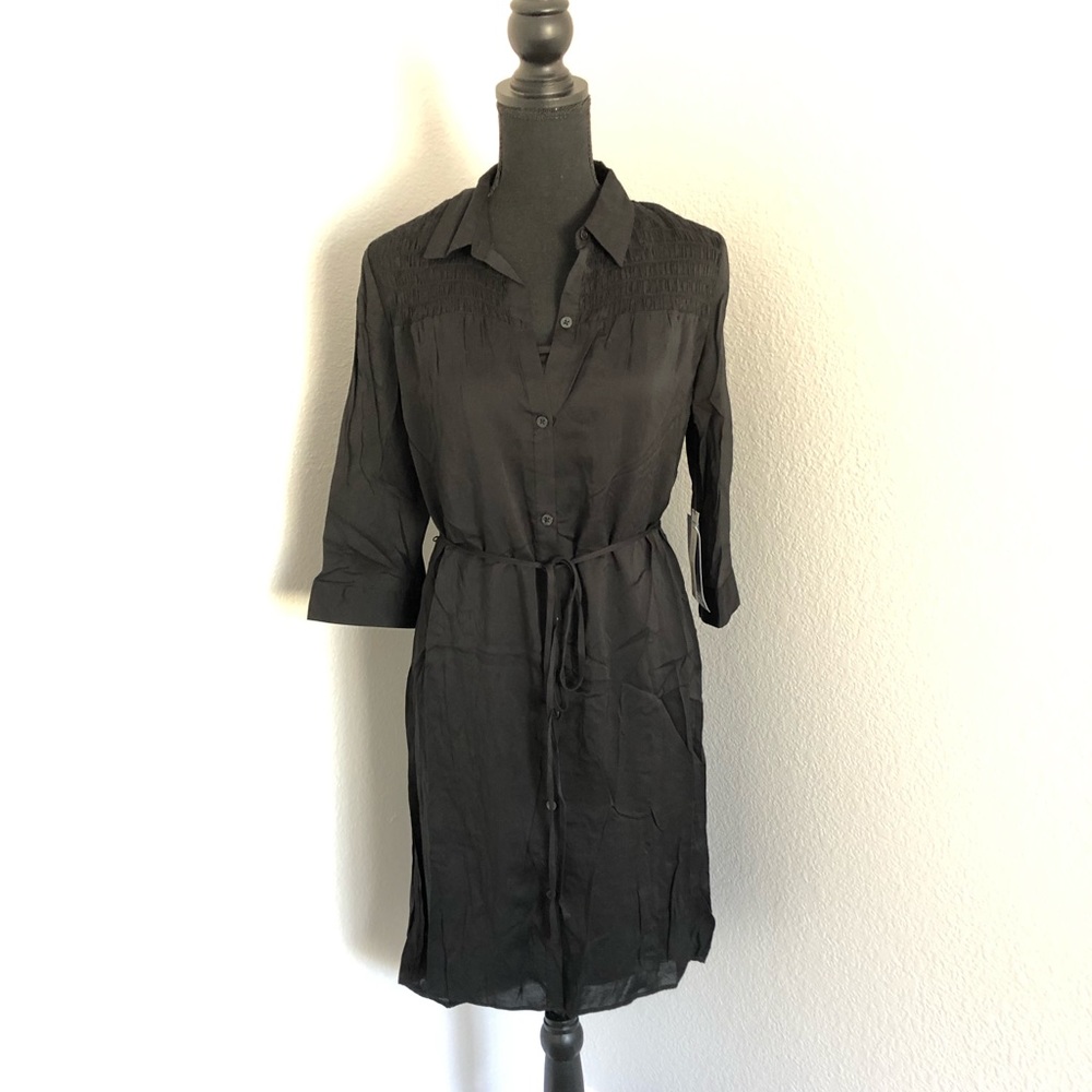 Black Shirt Dress